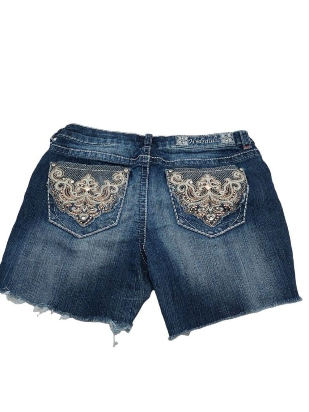 Hydraulic Denim Short Size 9/10 Super Skinny Short Shorts "Bailey"